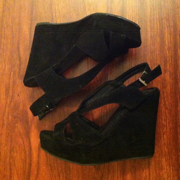 Strappy Wedges