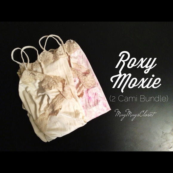 ♦♦♦SOLD in a BUNDLE♦♦♦ 2 Roxy Camisole Bundle