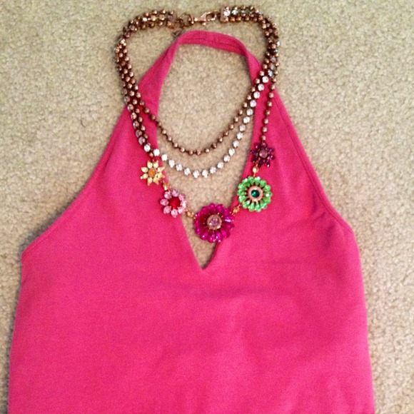 Banana Republic Pink Halter Top