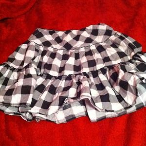 Plaid skirt