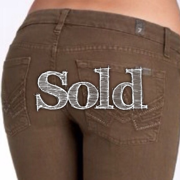 7 For All Mankind A Pocket Bootcut Mos Jeans