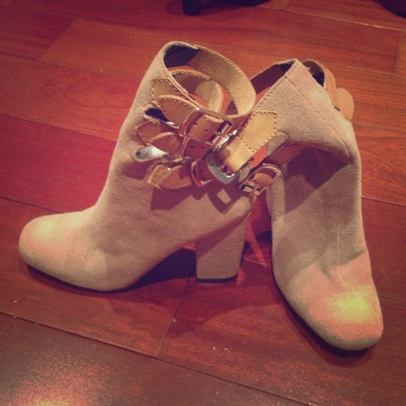Anthropologie booties