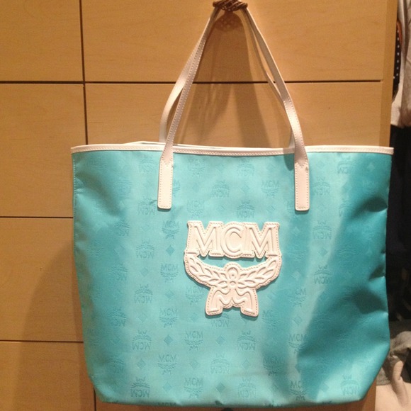 Mcm beach tote
