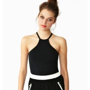 ❌SOLD!❌Nasty Gal Double Racer back tank