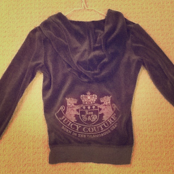 Grey juicy velour jacket :)