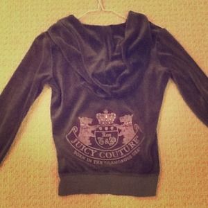 Grey juicy velour jacket :)