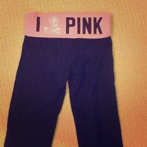 Tight bootcut yoga pants VICTORIA'S SECRET PINK :)