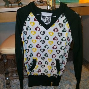 Harujuku lovers hoodie sweater