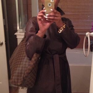 Long Leather Coat