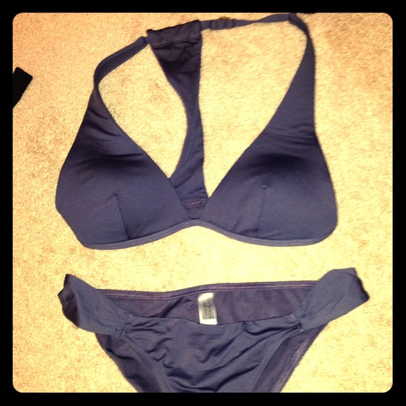 Victoria's Secret hot gray bikini racerback