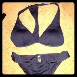 Victoria's Secret hot gray bikini racerback