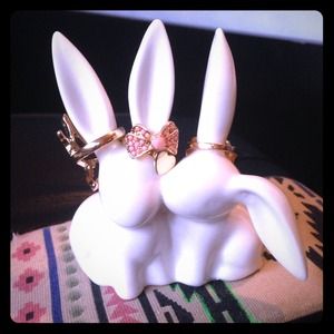 Bunny Rabbit Earring holder!