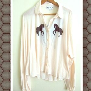 Wildfox Stallion Button Up