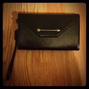 Black Wrist Purse by Kate Young