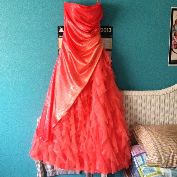 Coral Formal Dress