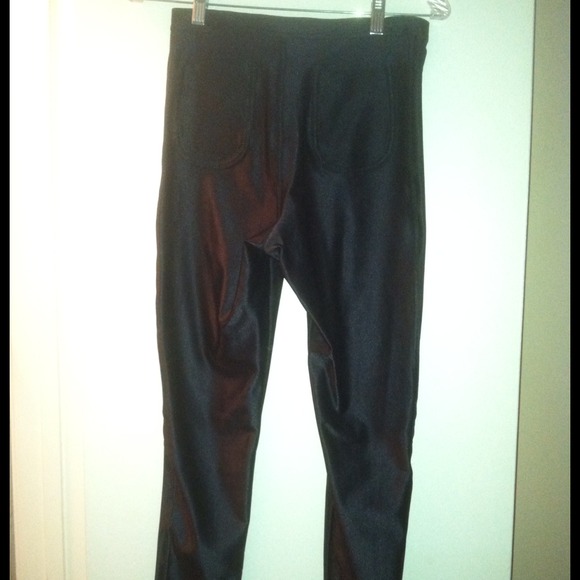 **SOLD**American Apparel Black Disco Pants in Med!