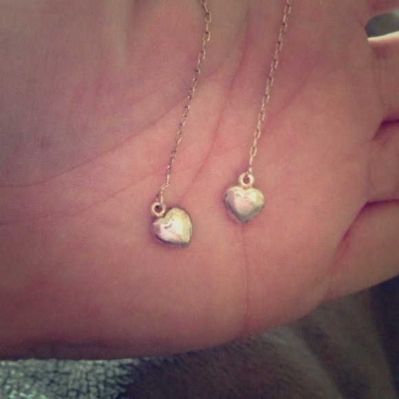 Silver earrings