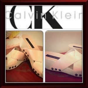 Calvin Klein never wore wedge