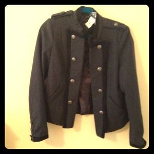 Military styled  jacket.