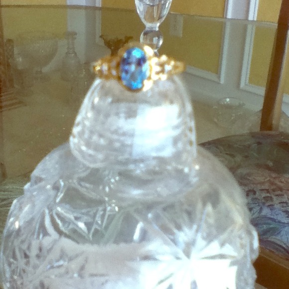 14KT Gold ring with Turquoise!