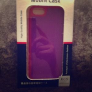 iPhone 5 case purple and pink