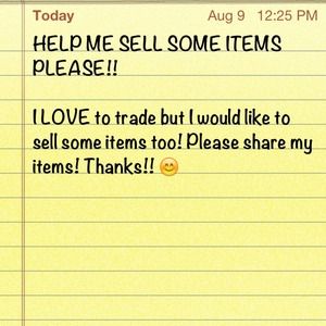 Help me sell please!! :)