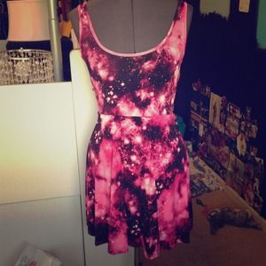 Pink Galaxy Dress