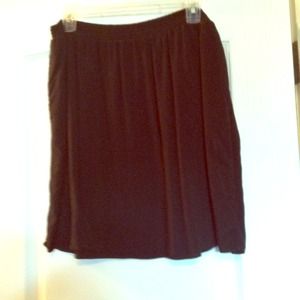 NWOT Basic Black Mossimo skirt