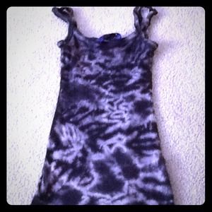 Cute black and white tank!(: