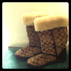 Authentic Coach boots