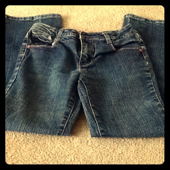 Super cute kid flare jeans!(: