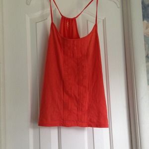 Orange tank top