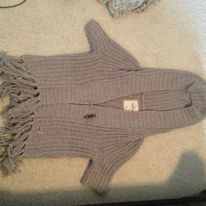 Hollister Thick Sweater Cardigan