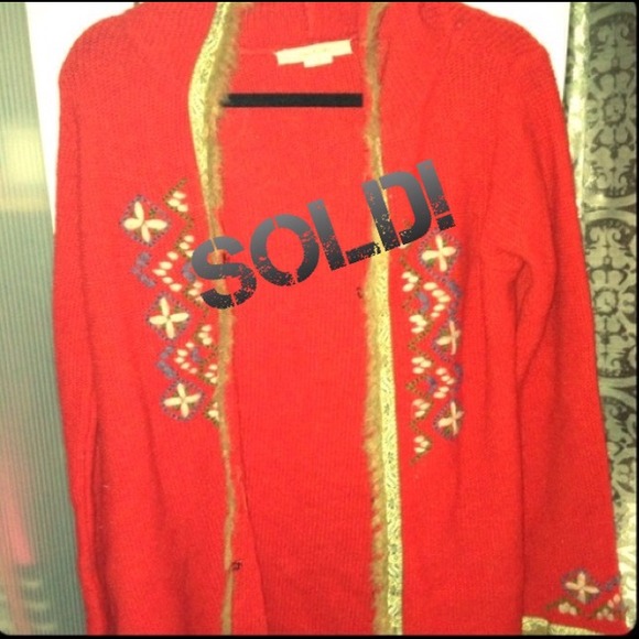 REDUCED! Vintage 🌸Free People🌸 Boho Sweater