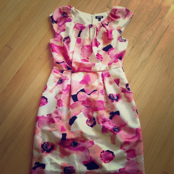 Floral spring dress