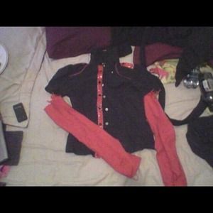 Lip service military jacket