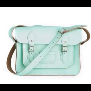 Cambridge Satchel Company mint Duck Egg pastel 13"