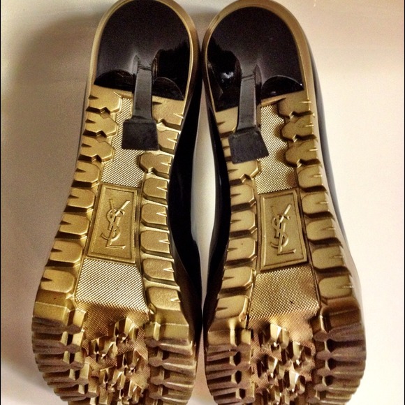 ❌SOLD❌YSL Yves Saint Laurent 6.5 Auth Heels Shoes - Picture 2 of 4