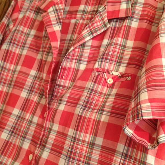 Vintage Levi Strauss & Co. Plaid Top - Picture 4 of 4