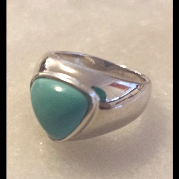 .925 Turquoise Ring - Picture 2 of 2