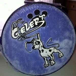 Neopet lavender plush CD case