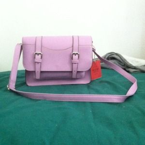💢SOLD💢New lavender satchel messenger bag