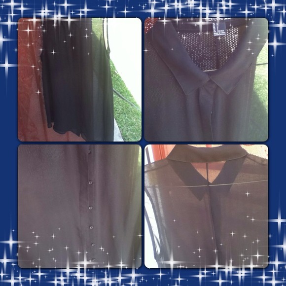 🎊Trade Bundle🎊See through Shirt and white shirt