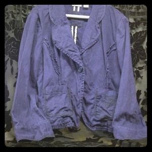 Anthroplogie Elevenses Denim jacket. Sz 12