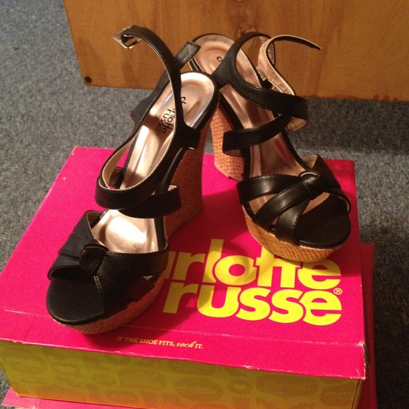 Charolette Russe Wedges!