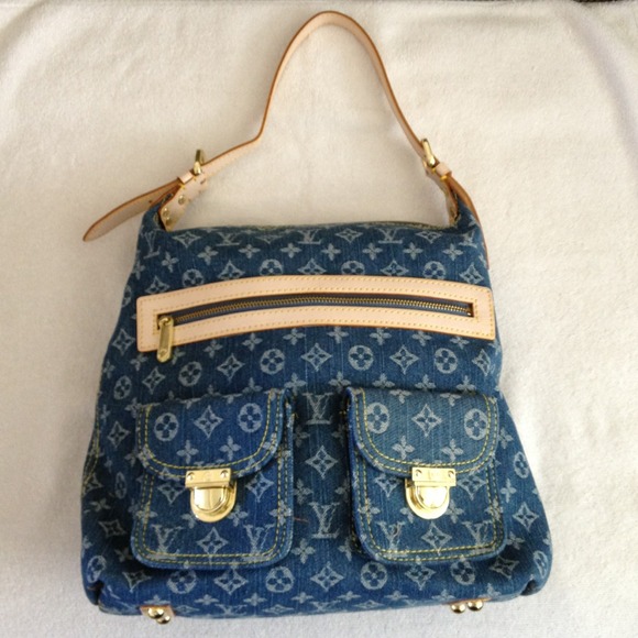 Louis Vuitton Denim Shoulder Bag
