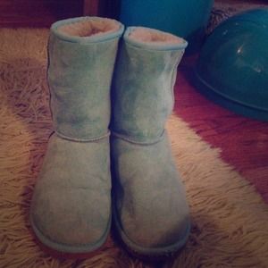 UGG robin egg blue boots