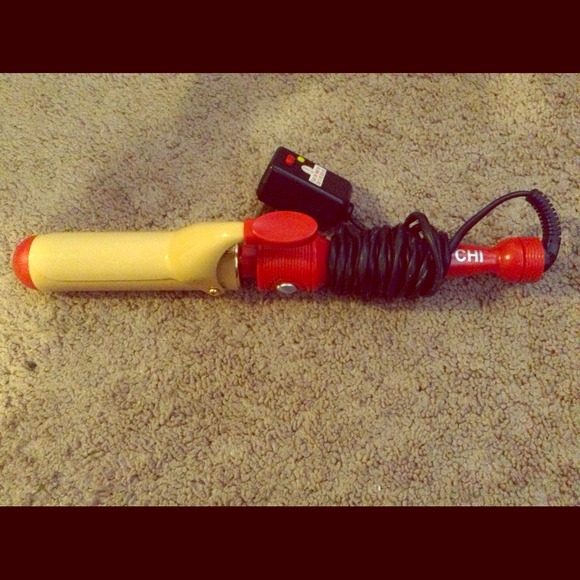 Curling iron on hold