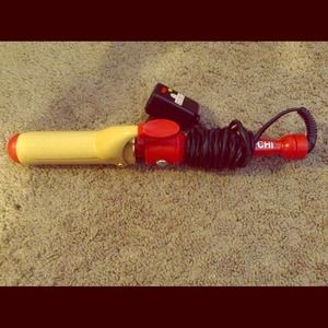 Curling iron on hold