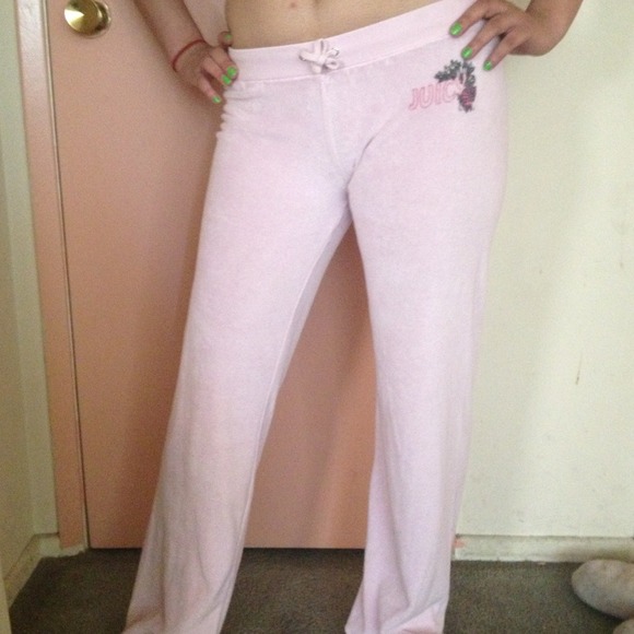 Small Light pink Juicy Couture sweat pants